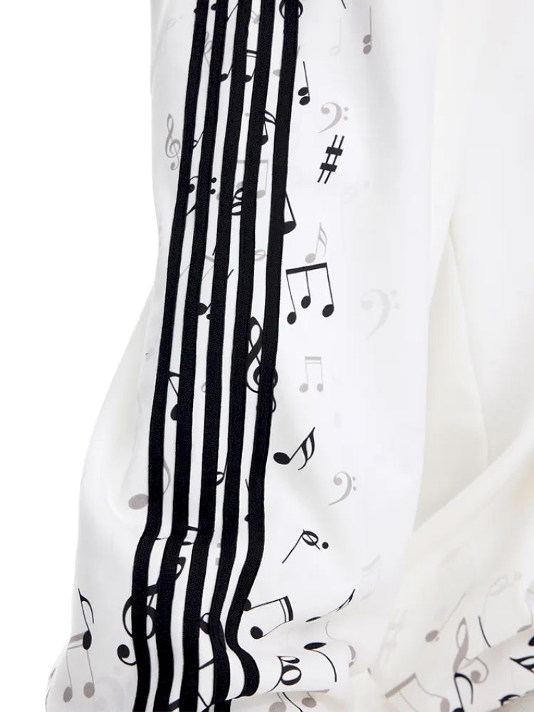 Sheet music notes Printed sweatpants【s0000014099】