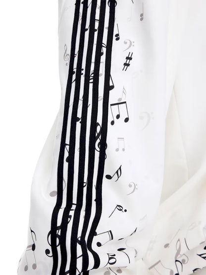 Sheet music notes Printed sweatpants【s0000014099】