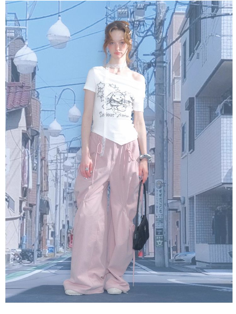 Irregular Short Sleeve T-Shirt【s0000012231】