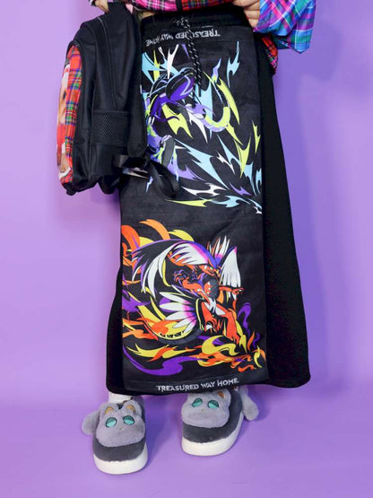 Pokemon Drawstring Sweat High Waist Skirt【s0000014868】