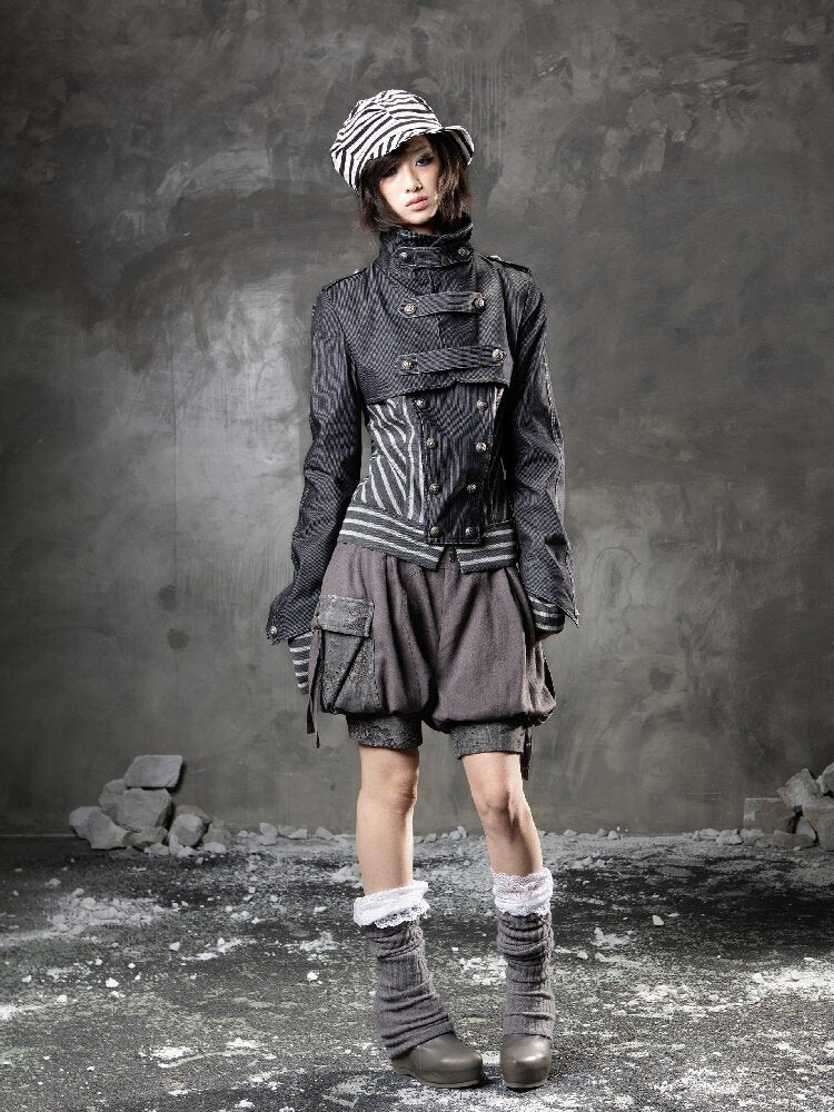 Fake Two Denim Patchwork Jacket【s0000015947】