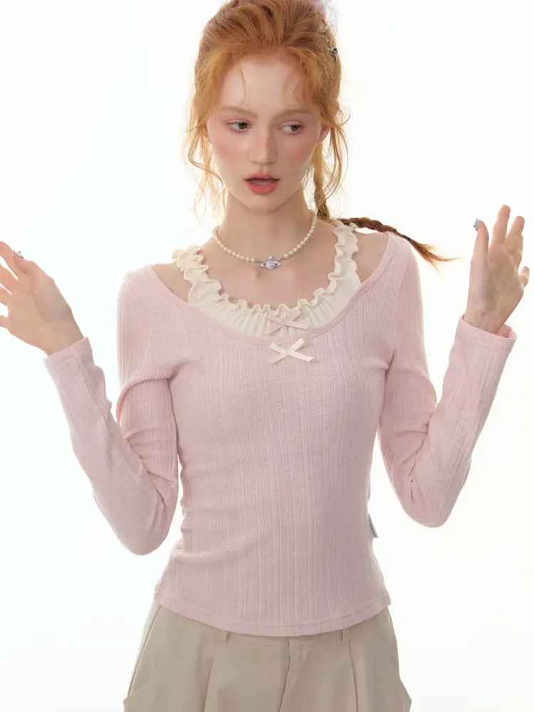 American-Style Knit Top【s0000014351】