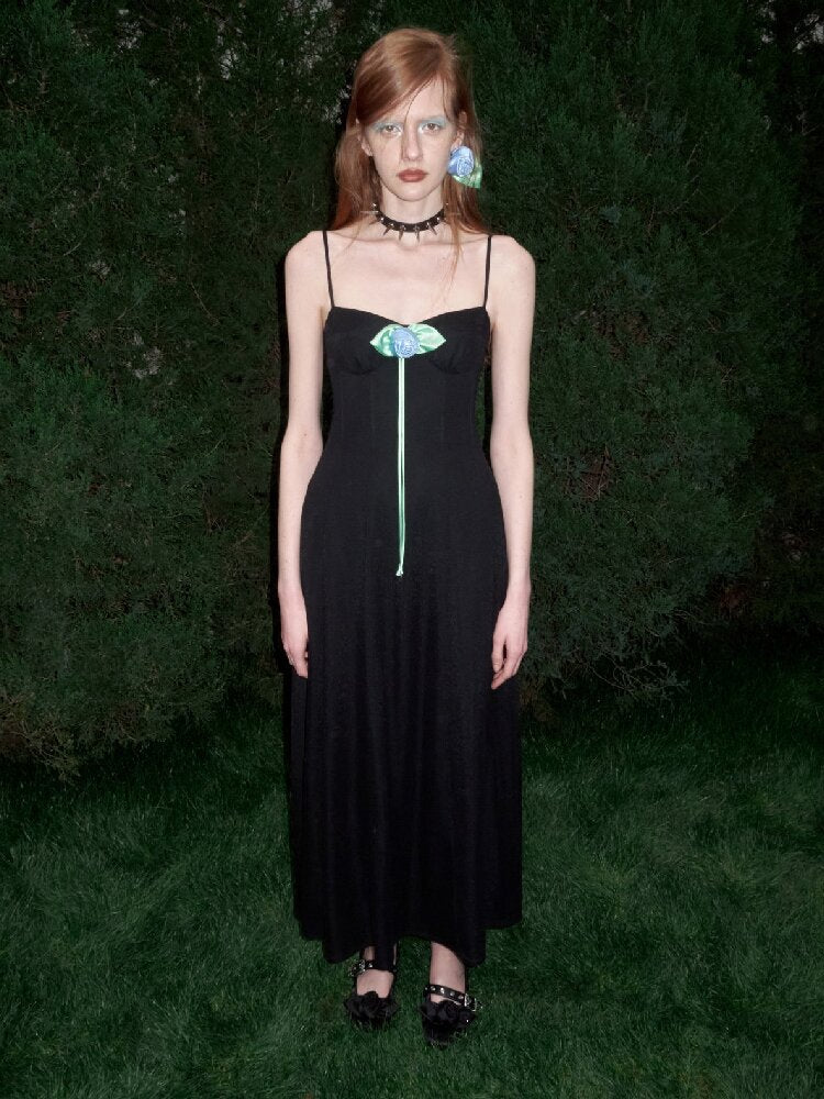 Herringbone Rose Corset Sundress【s0000016928】