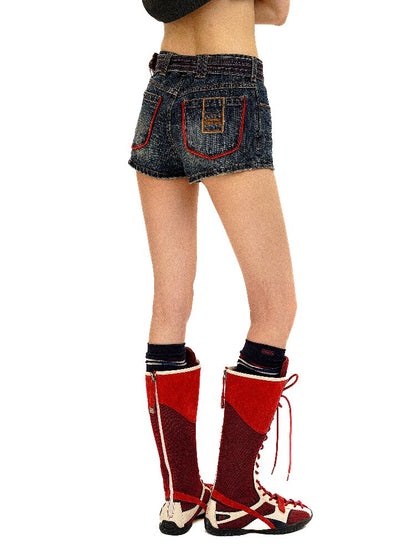 Vintage Bamboo Pleated Jeans【s0000016139】