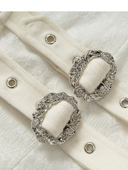 High Neck Jacquard Knit Base Top【s0000015550】