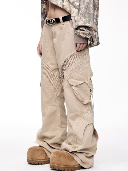 Micro Straight Leg Work Pants【s0000011363】