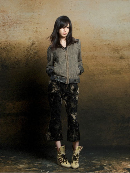 Tie-Dye Micro Low Waist Pants【s0000011817】