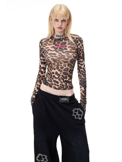 Shiny Diamond Thorn Embroidered Base T-shirt【s0000017716】