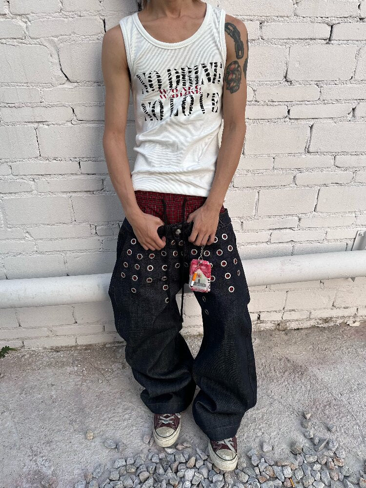 N.D.N.G Monogram Print Street Vest【s0000016968】