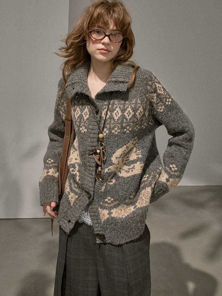 Loose Warm Cardigan Sweater【s0000014380】