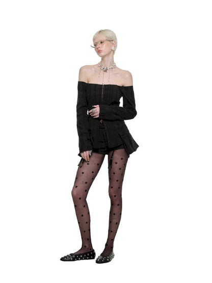 Low-waist Slim A-line Suit Shorts【s0000011618】