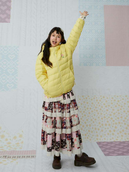 Yellow Pork Rib Warm Down Jacket【s0000015043】