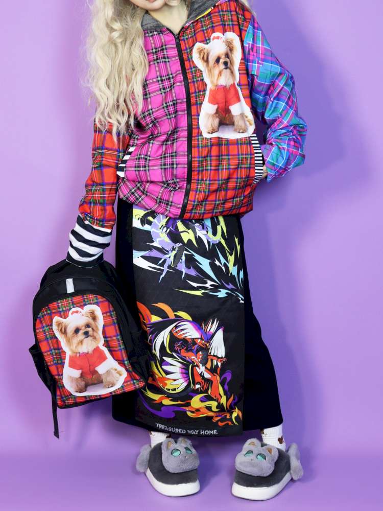 Loose Hooded Fleece Cotton Sweatshirt【s0000014631】