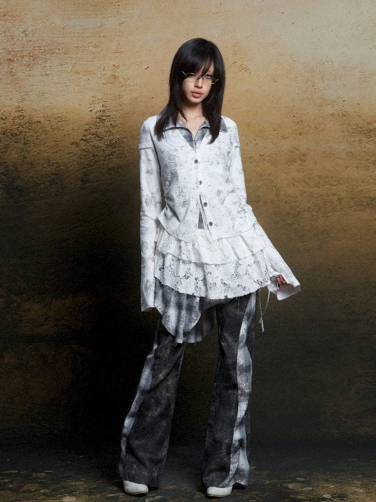 Colorblocking Plaid Splicing Micro Pants【s0000011813】