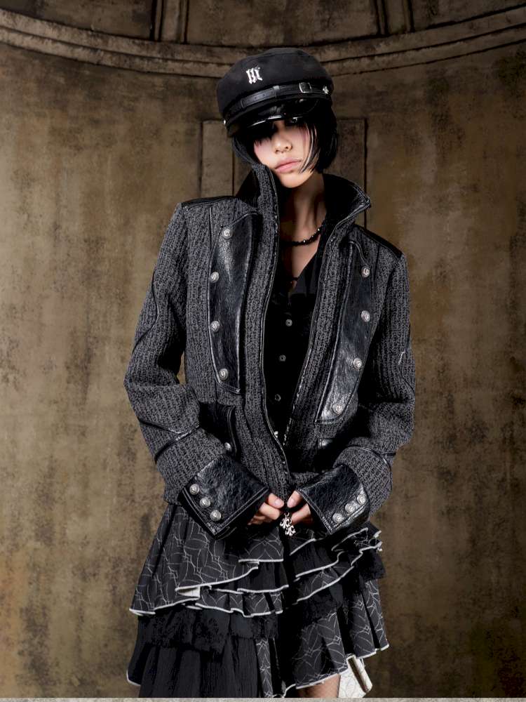 Knightly Punk Vintage Jacket Top【s0000015090】