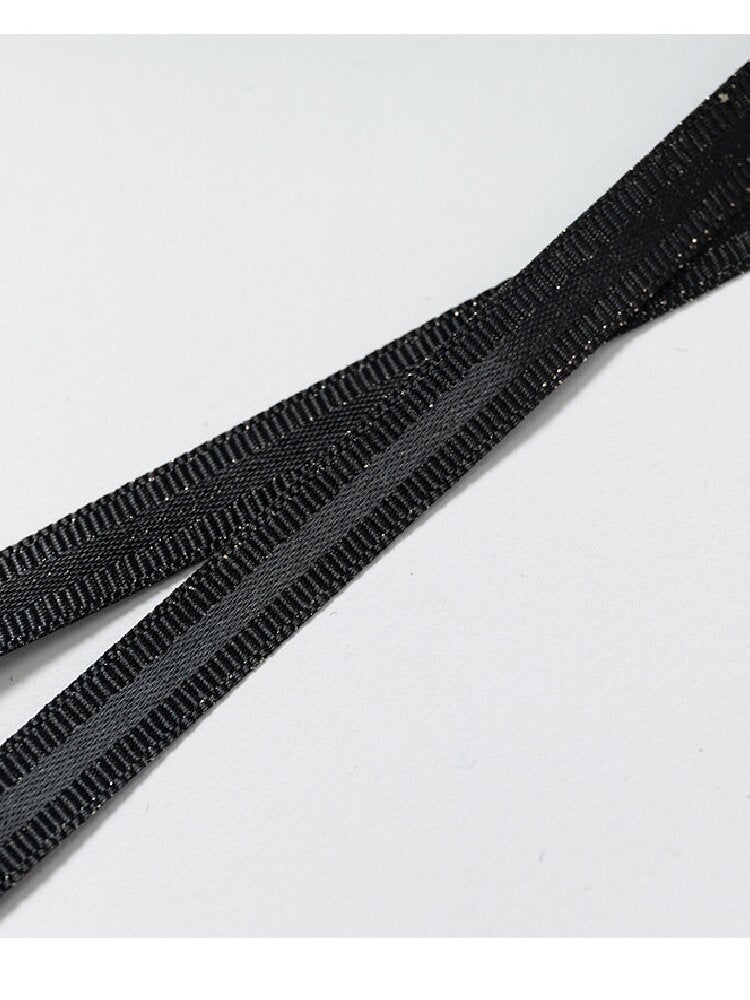 Court Pleated Lace Silk Scarf Waist【s0000016997】