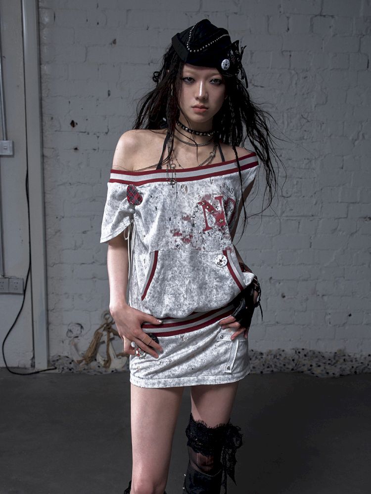 Hoodie sleeveless bodycon dress【s0000012785】