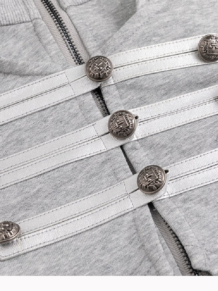 Metallic Napoleon Hooded Jacket【s0000018101】