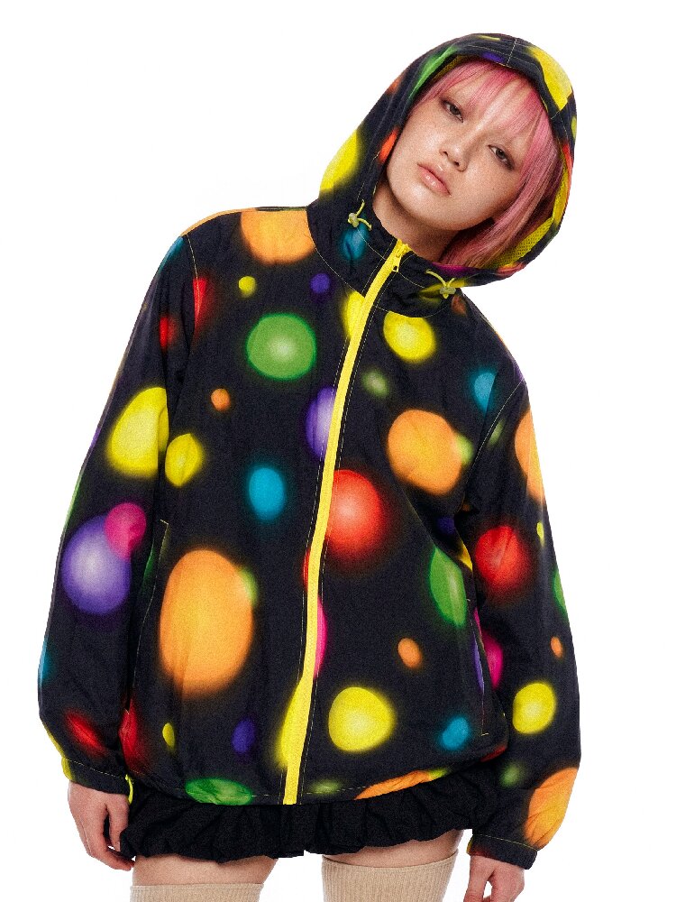 Teflon Retro Polka Dot Jacket【s0000017849】