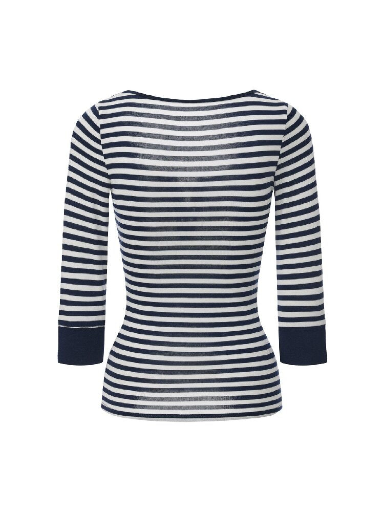 Striped Drawstring Base Layer Set【s0000019259】