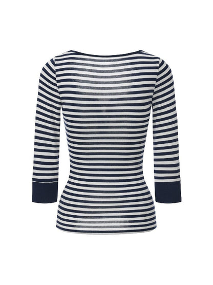 Striped Drawstring Base Layer Set【s0000019259】