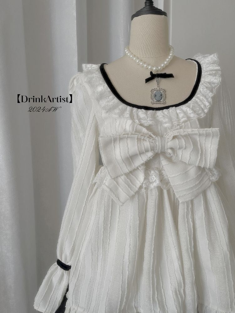 버블 슬리브 베이비 폴 드레스 [S0000011342]