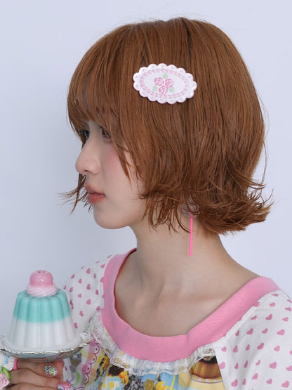 Traditional Rose Cake Hair Clip【s0000017462】