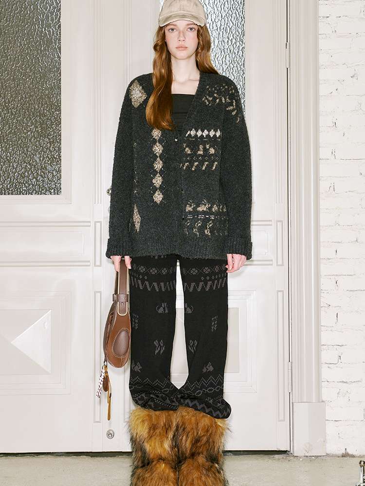 Fair Island Knitted Cardigan【s0000015225】