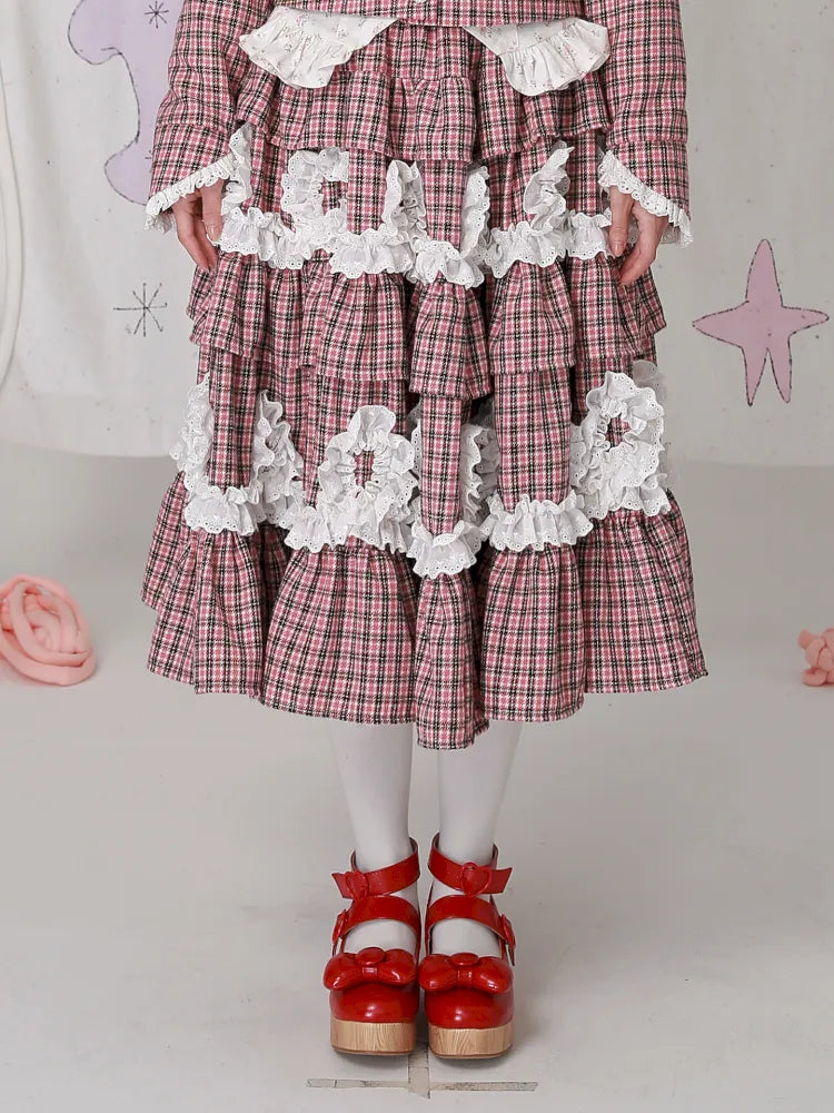 Old-fashioned Lolita cute girl skirt cake skirt【s0000014102】