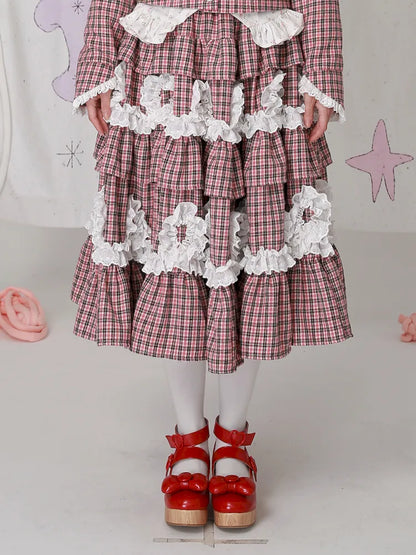 Old-fashioned Lolita cute girl skirt cake skirt【s0000014102】