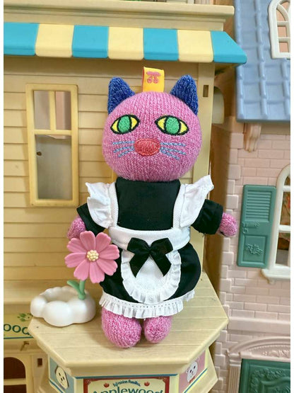 Knitted Animal Pendant Necklace【s0000015374】