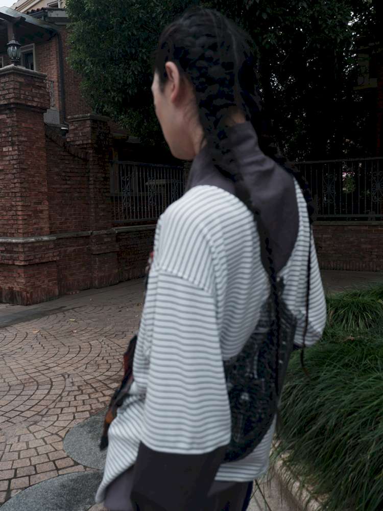 Multi-Tie Striped Long Sleeves【s0000015142】