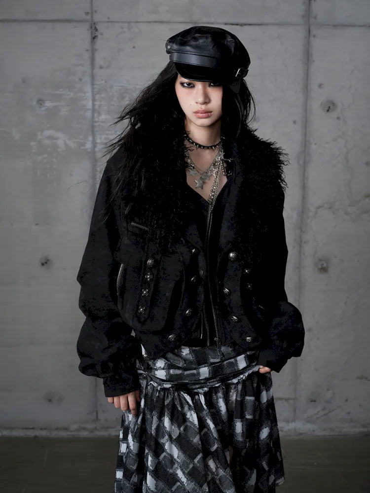 Faux Two-Piece Functional Jacket【s0000014115】