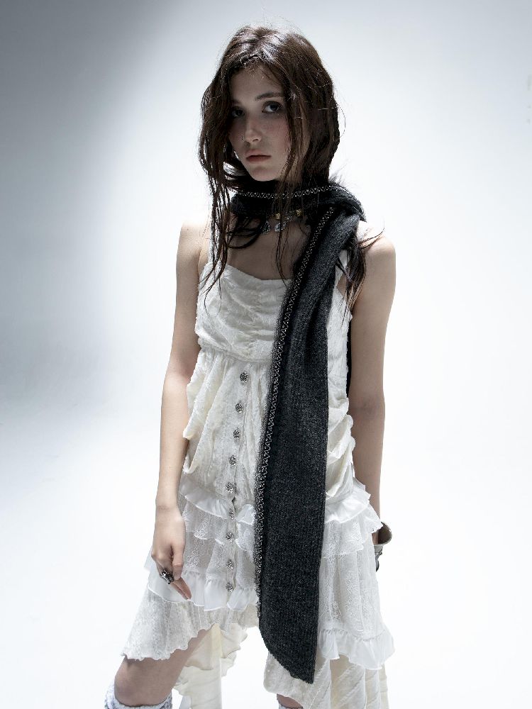 Halter Layer Cake Dress【s0000011273】