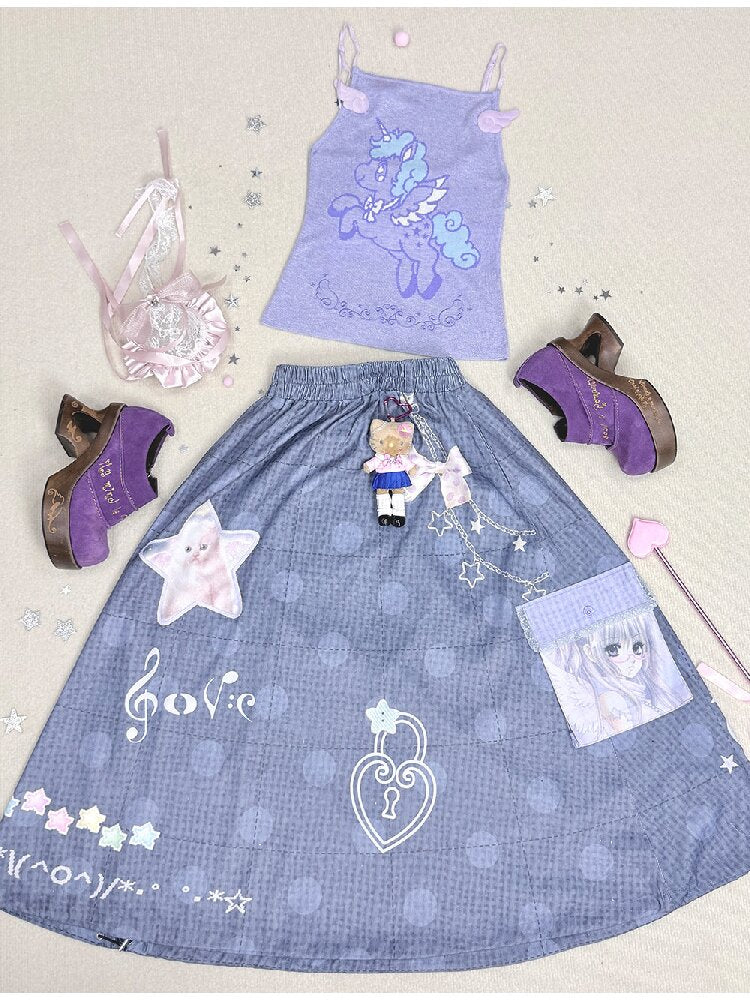 Silver Wire Slim Wings Camisole【s0000016665】