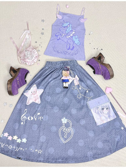 Silver Wire Slim Wings Camisole【s0000016665】