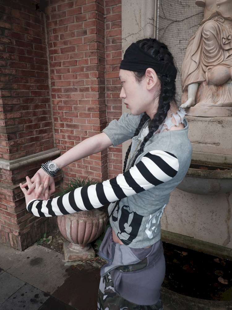 Broken Soldier Camo Spliced Skirt【s0000015141】