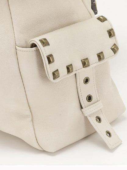 Dark Leather Cross Graffiti Bag【s0000018107】
