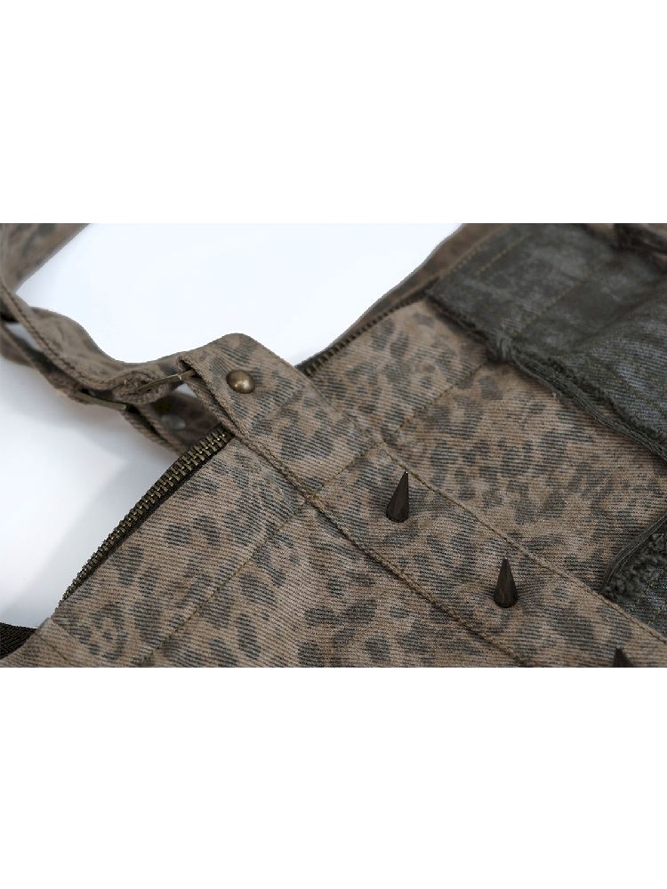 Leopard Cross Rangers Large Crossbody Bag【s0000009369】