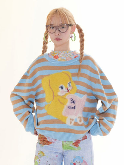 Cute Rabbit Wool Sweater【s0000010030】