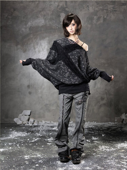 Cross Bat Sleeve Top【s0000015946】