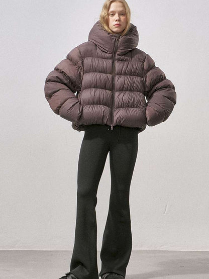 Velvet White Duck Down Jacket【s0000015219】