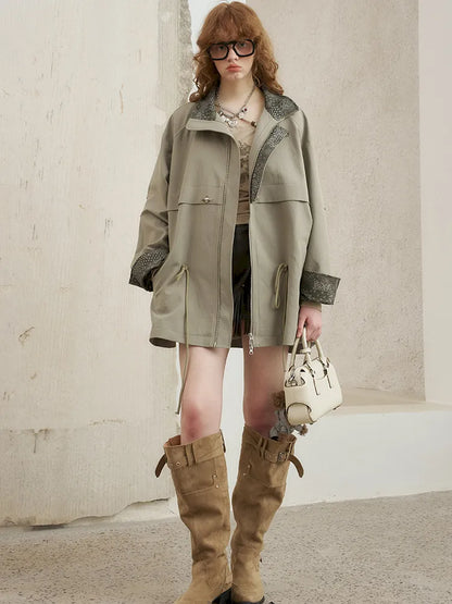 Mid-Length Trench Coat【s0000014078】