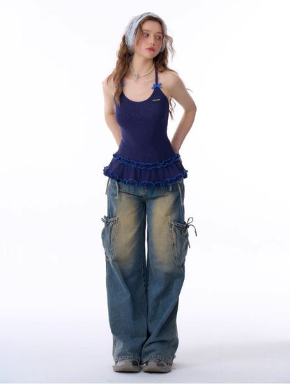 Knit Neck Vest Camisole【s0000012247】