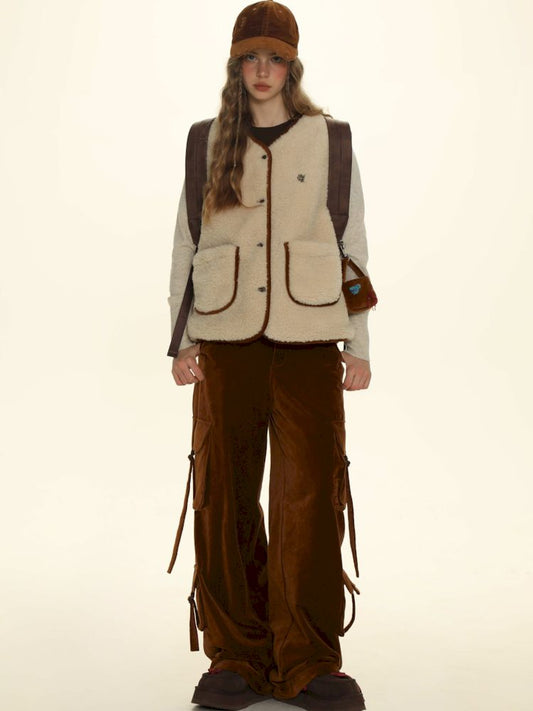 Reversible sleeveless vest【s0000006022】