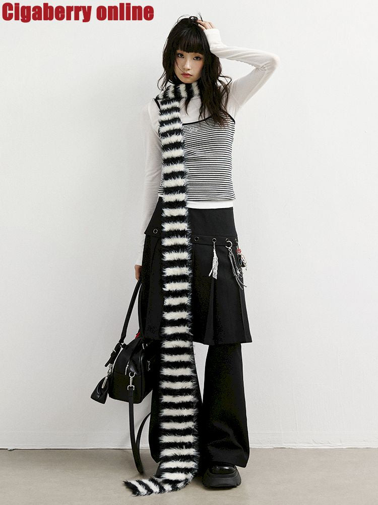 가짜 두 스커트 바지 [S0000011422]