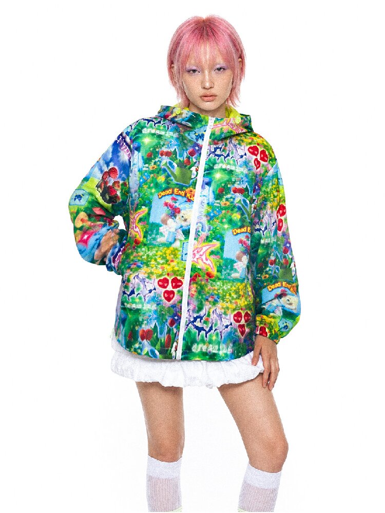 Teflon Dream Forest Print Jacket【s0000017850】
