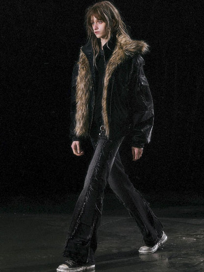 Removable FUR FLIGHT JACKET [S0000010762]