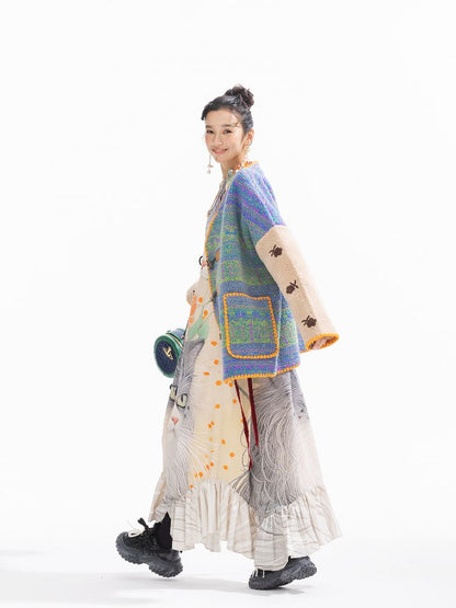 Shell Embroidered Loose Jacket【s0000011313】