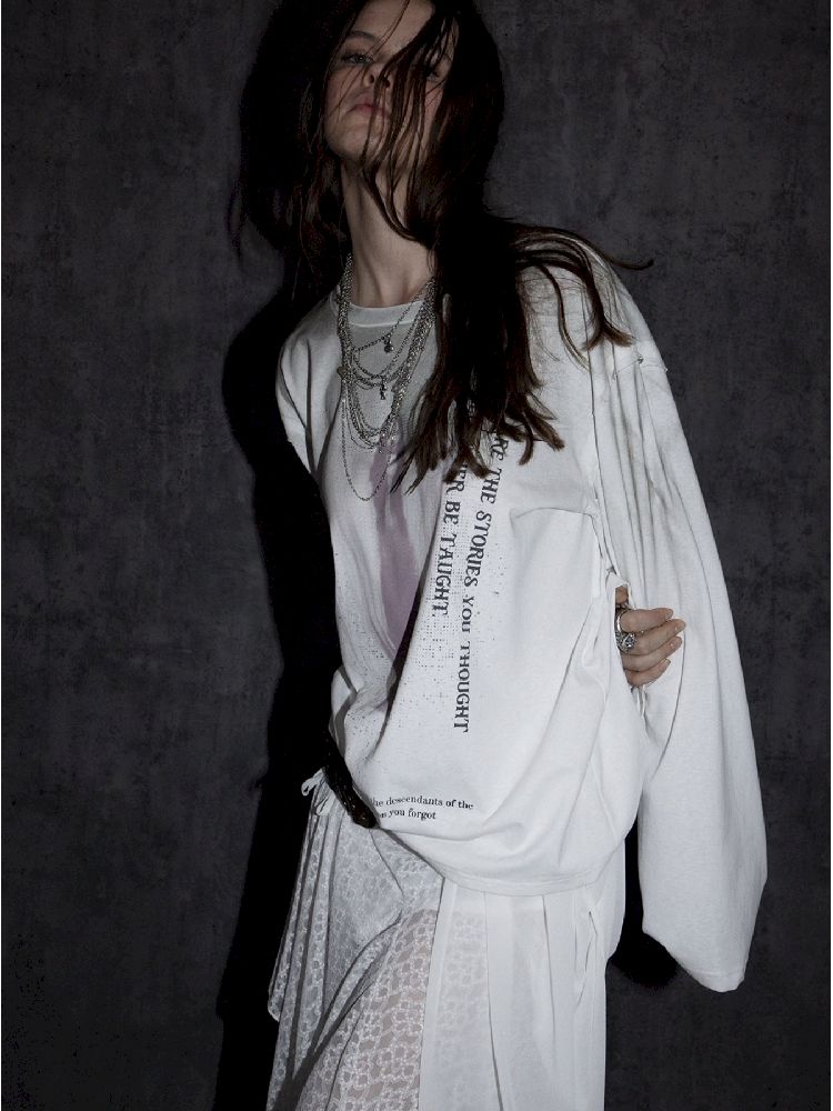 Basic Round Neck Long Sleeve T-Shirt【s0000011265】